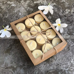 Pack of 12 Tealight Candles | Versatile & Ambient Lighting image 2