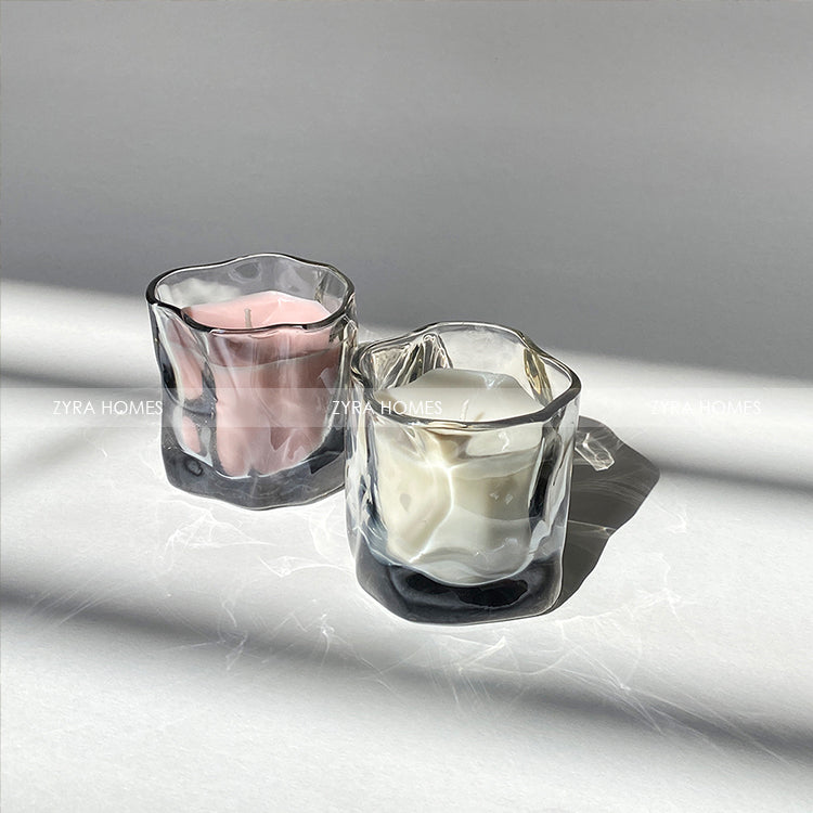 Wave-Shaped Candle | Stylish & Modern Home Accent image 0