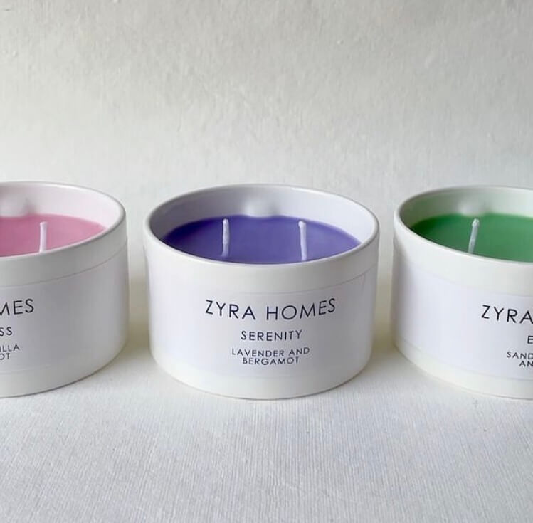 "Handcrafted Ceramic Candle – Elegant Home Decor with Long-Lasting Burn Time" image 0