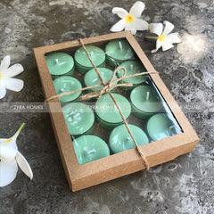 Pack of 12 Tealight Candles | Versatile & Ambient Lighting image 1