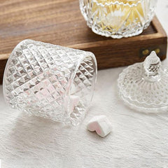copy of Crystal Glass Jar with Lid – Elegant Storage Jar for Home image 1