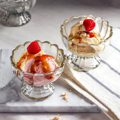 Glass Ice Cream Dessert Bowl Set of 6 – 120ml image 3