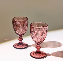 Rose wine Glasses 1 piece- 300ML, Stylish and Durable image 2