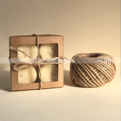Pack of 4 Tealight Candles | Versatile & Cozy Ambiance image 0