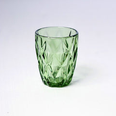 Green Color Glasses set of 2 piece- 300ML, Stylish and Durable image 1