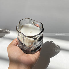 Wave-Shaped Candle | Stylish & Modern Home Accent image 2