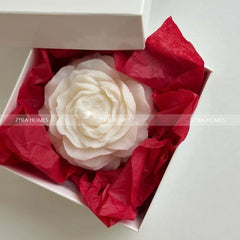 Rose-Shaped Candle | Elegant & Romantic Home Accent image 0