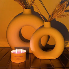 "Handcrafted Ceramic Candle – Elegant Home Decor with Long-Lasting Burn Time" image 1