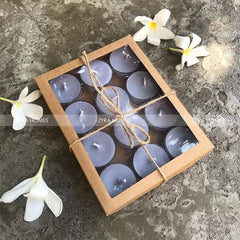 Pack of 12 Tealight Candles | Versatile & Ambient Lighting image 0