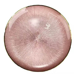 Luxury Gold Rim Square Glass Plate – Elegant Serving & Dinnerware image 2