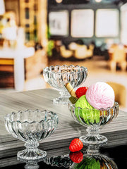 Glass Ice Cream Dessert Bowl Set of 6 – 120ml image 2