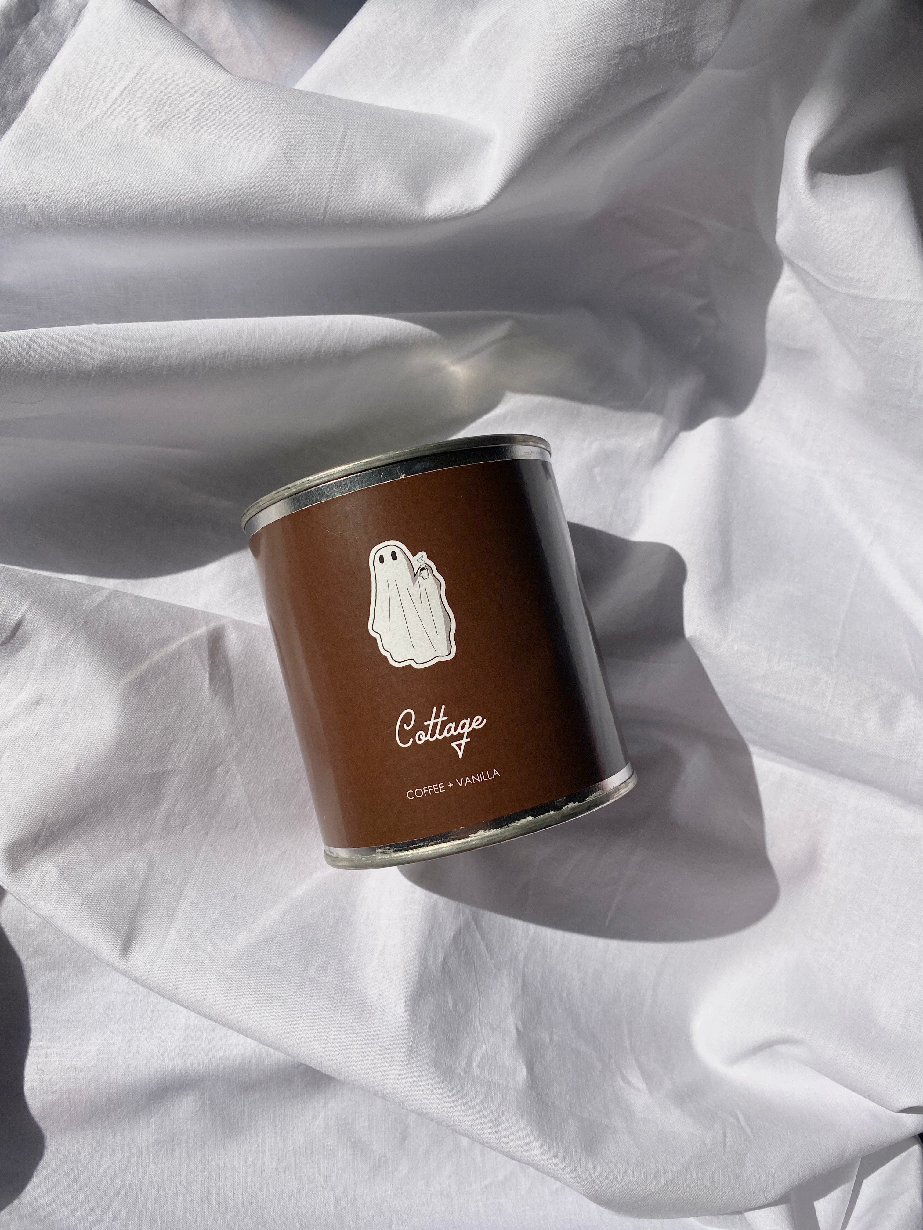Tin Candles with Cartoon Character Label | Nostalgic & Fun image 1