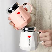 Personalized Creative Mug for Partner - Unique Love Coffee Cup, Customizable Gif image 0