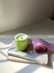Concrete Container Candle | Modern & Durable Design image 1