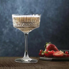 Cocktail Glass set of 2 - 280ml  – Elegant Crystal Drinkware image 1