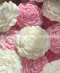 Rose-Shaped Candle | Elegant & Romantic Home Accent image 1