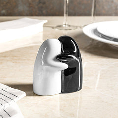 Couple Hug Salt and Pepper Shakers Set of 2 – Cute and Romantic Kitchen Decor image 1